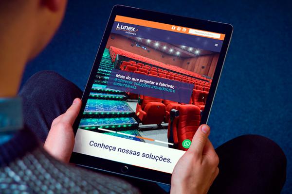 Site e-commerce Curitiba - Lunex Tecnologia